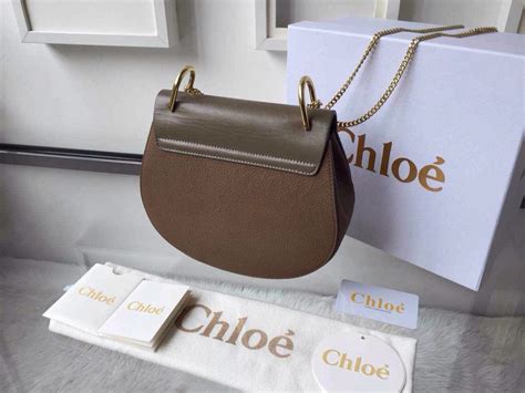 chloe drew bag brown|chloe drew bag size.